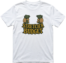 Load image into Gallery viewer, Limited "STRETCH'A BUDGET" x GUZI t-shirt
